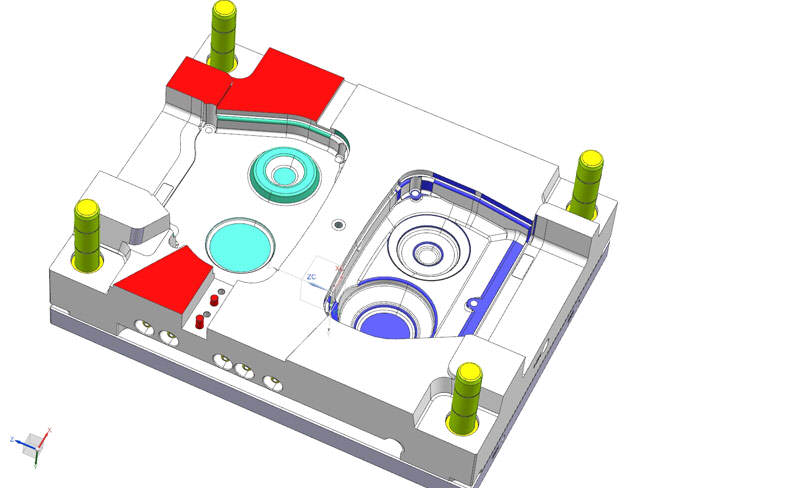 Project of the injection mould 03